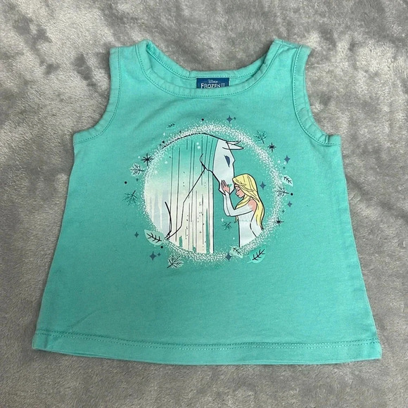Disney - Frozen design tank top. Size  2 - Picture 1 of 3